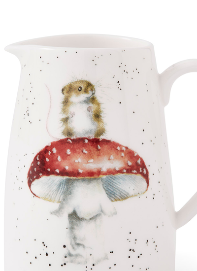 He's A Fun-Gi Mouse & Mushroom Posy Jug